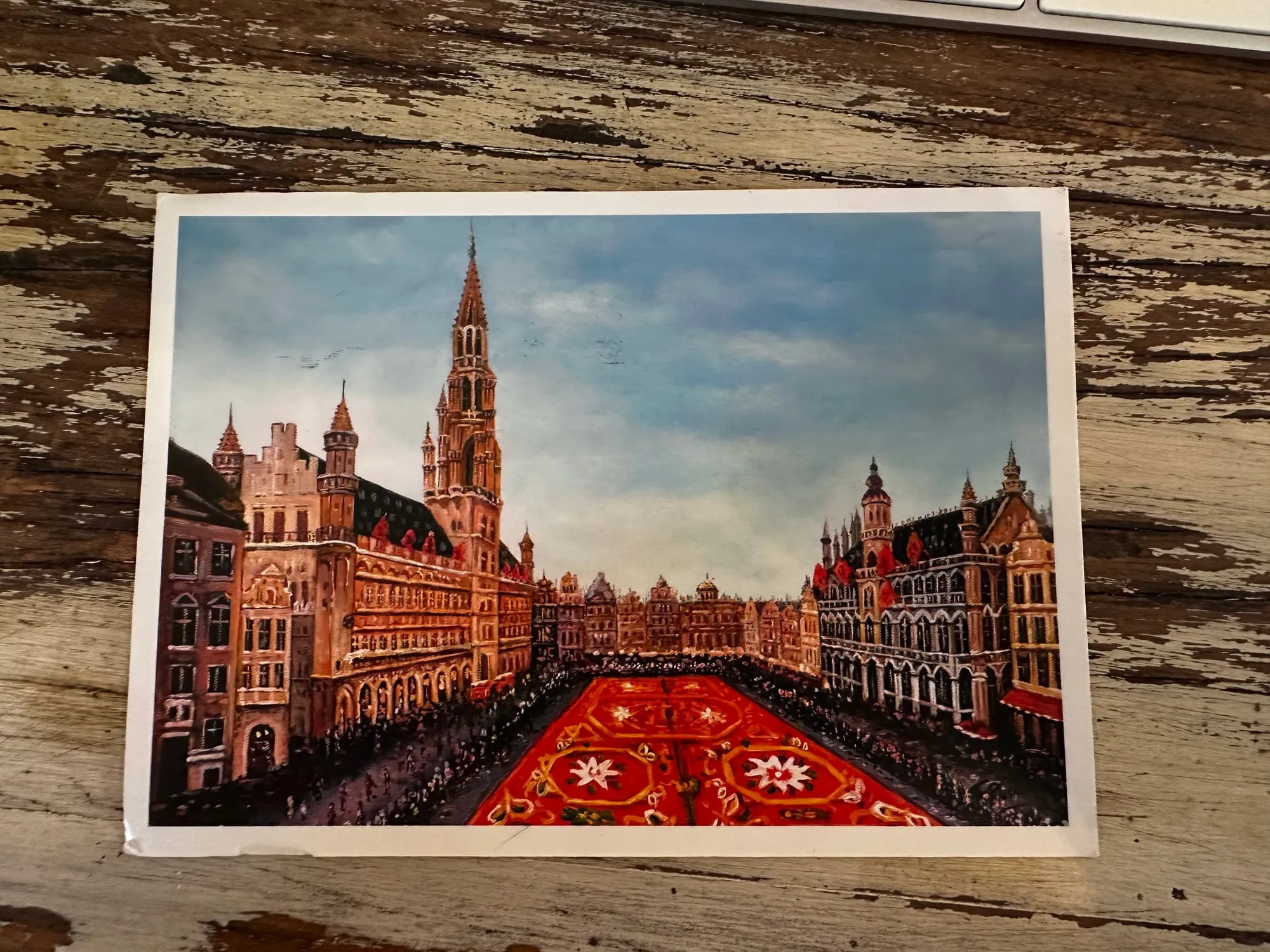 A postcard from Brussells, Belgium