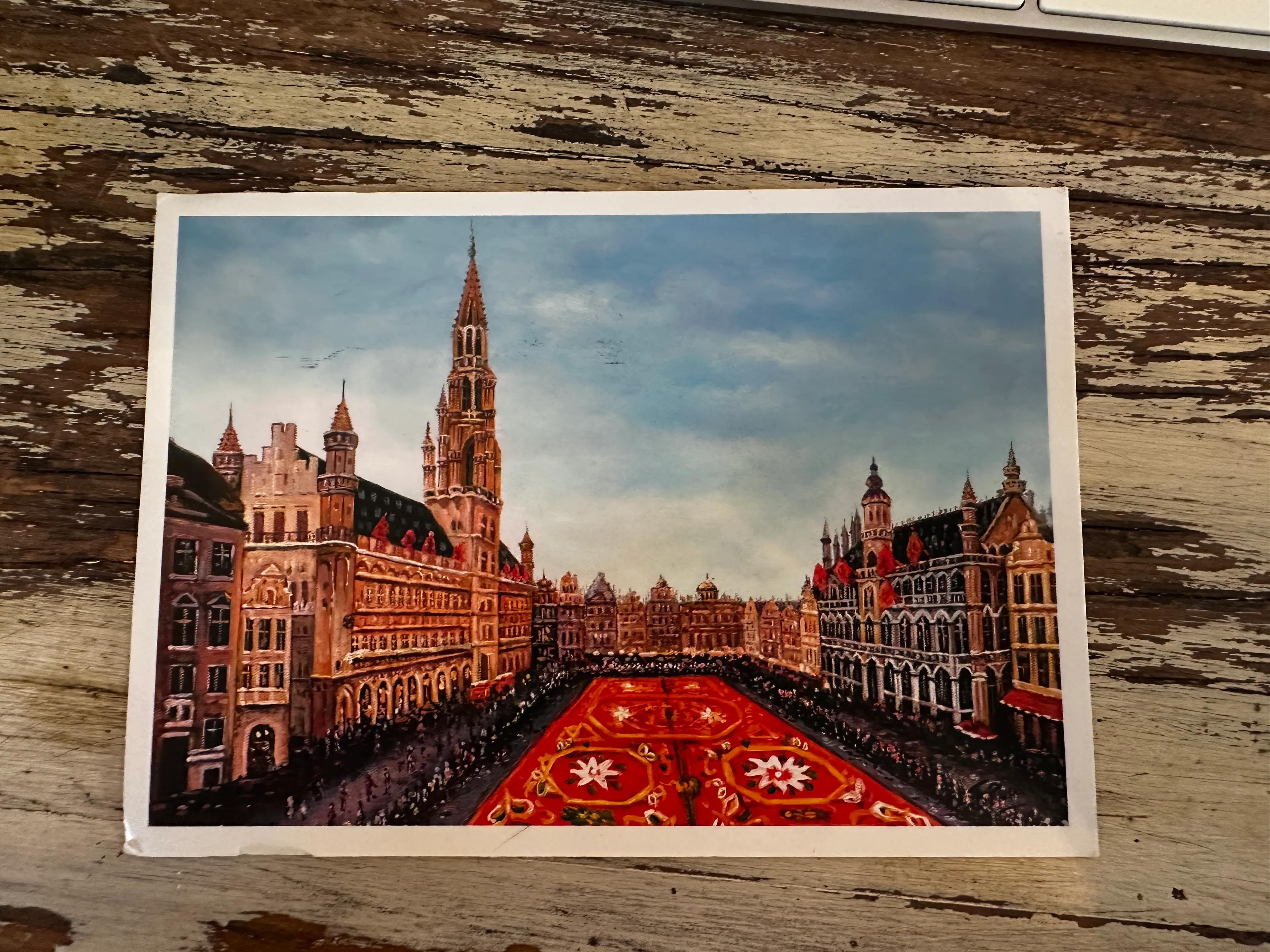A postcard from Brussells, Belgium
