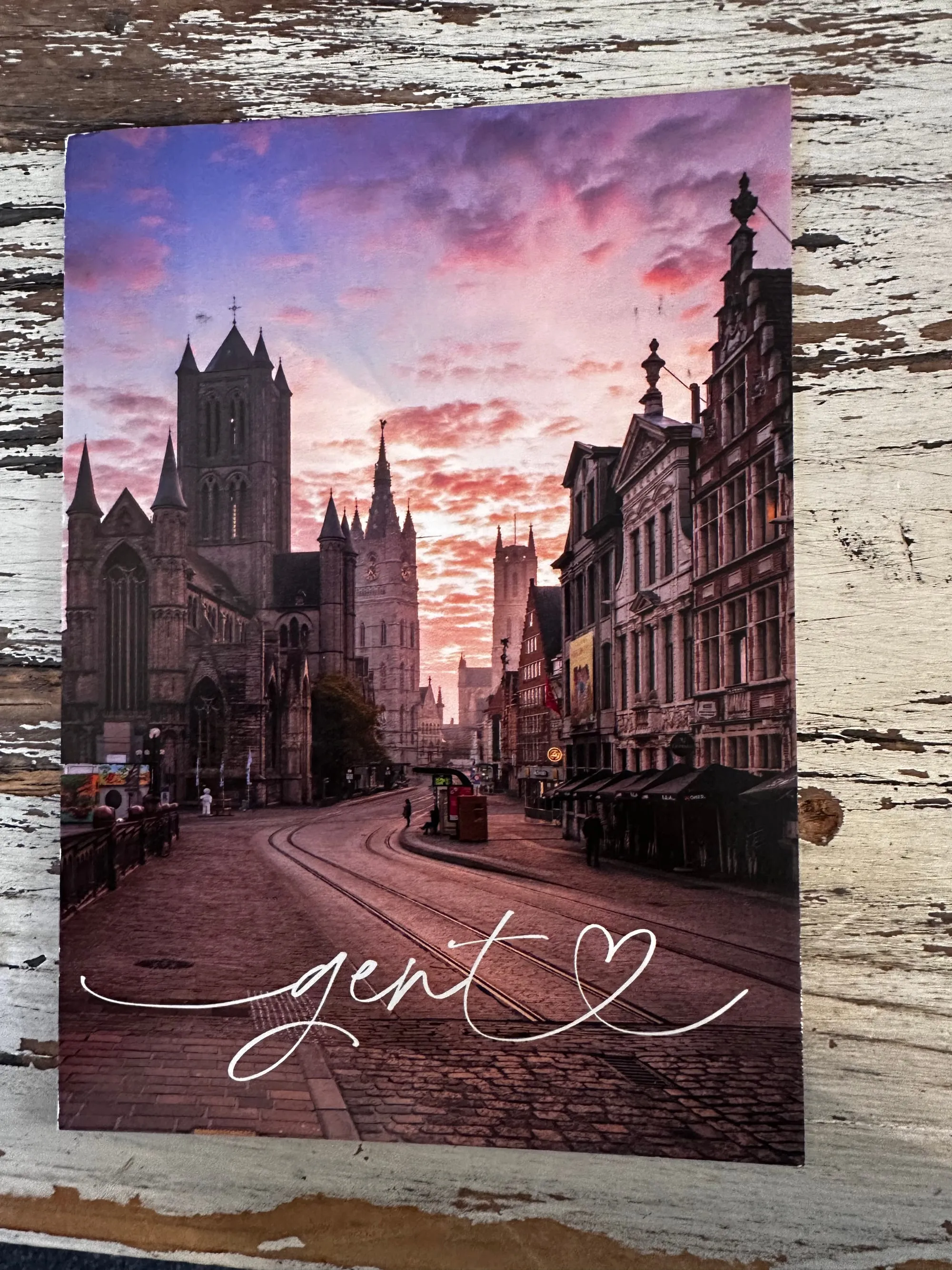 A postcard from Ghent, Belgium